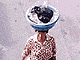 Older Korean women still carry baskets on their heads.